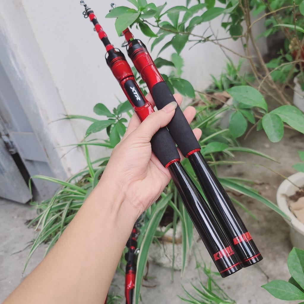 Cần câu lure rút gọn Cemreo XTR Volitation Phukiencaulure25 cần câu lure du lịch, chất liệu carbon, siêu gọn nhẹ