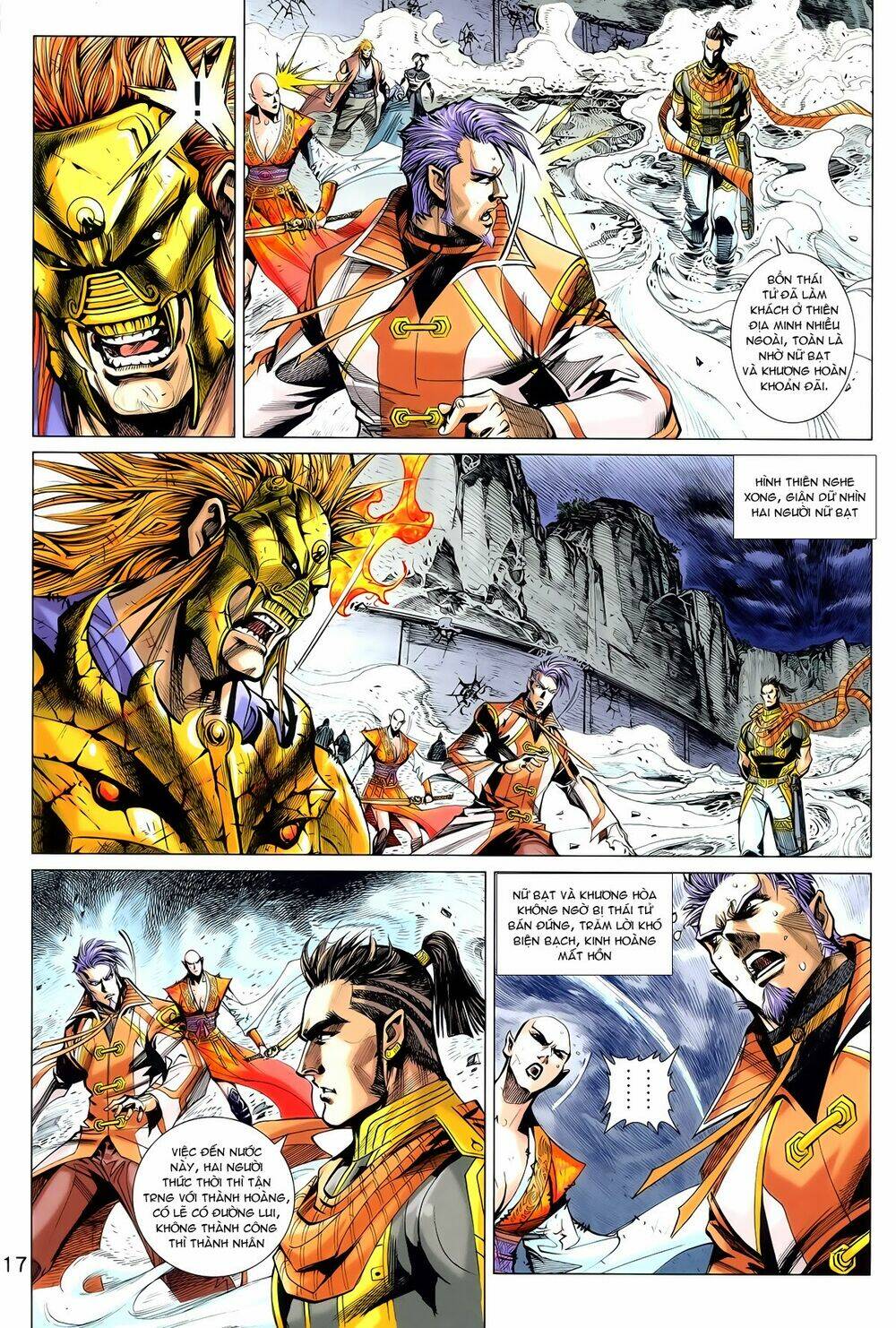 thần binh vấn thiên chapter 23 16