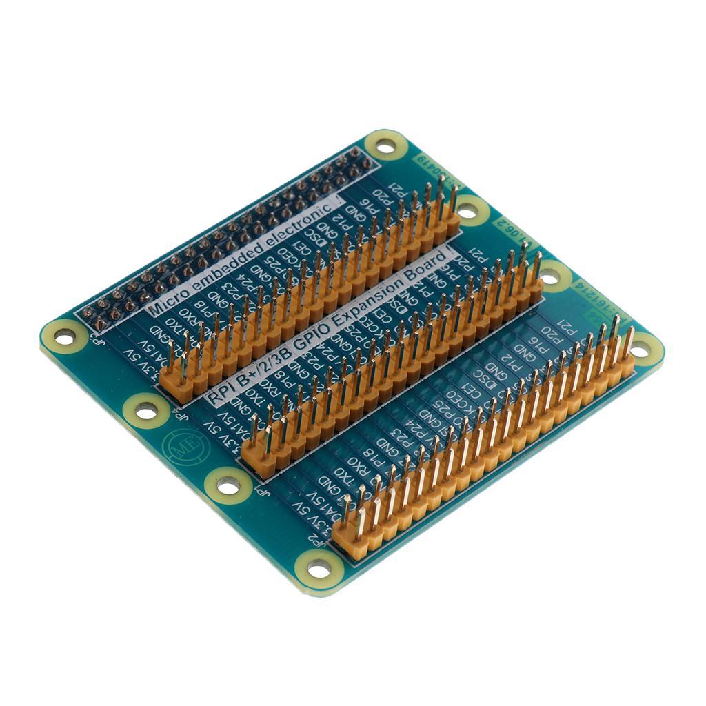 2x GPIO Expansion Board 1 to 3 Module for Raspberry pi 3 &Pi 2 & Pi Model B+