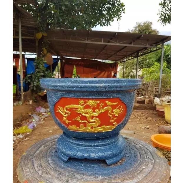 Bộ khuôn chậu tròn 50 ABS kèm chân
