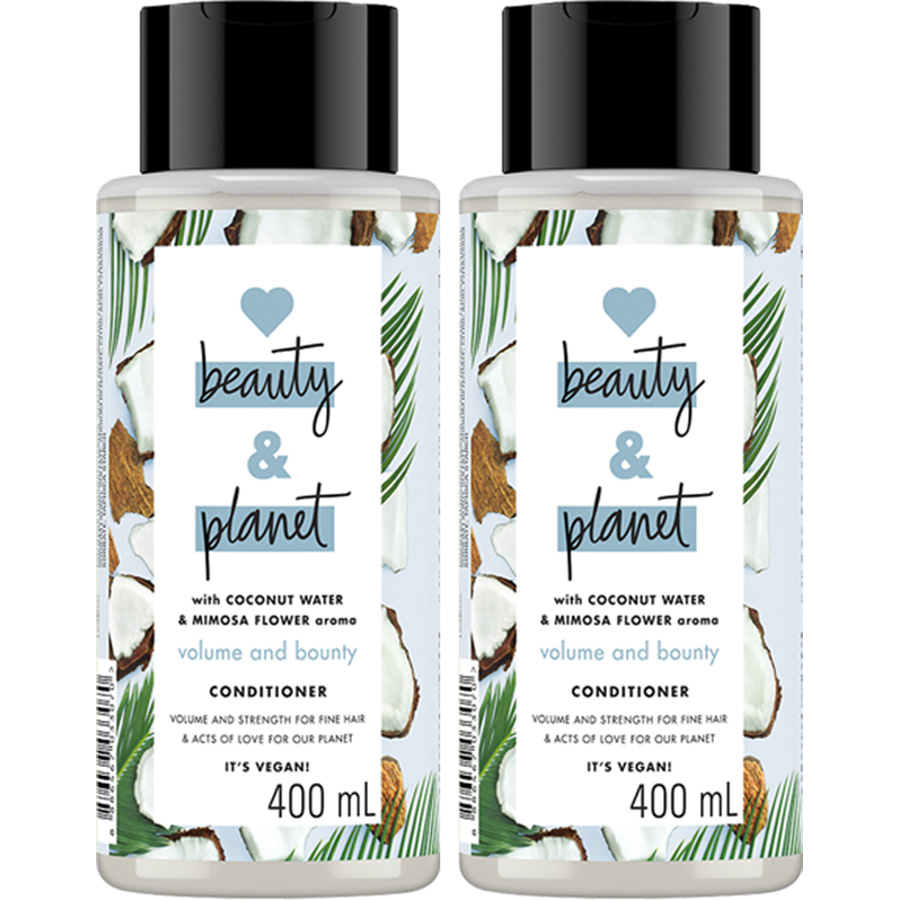 Combo 2 Dầu Xả Love Beauty And Planet Cho Tóc Bồng Bềnh 400ml