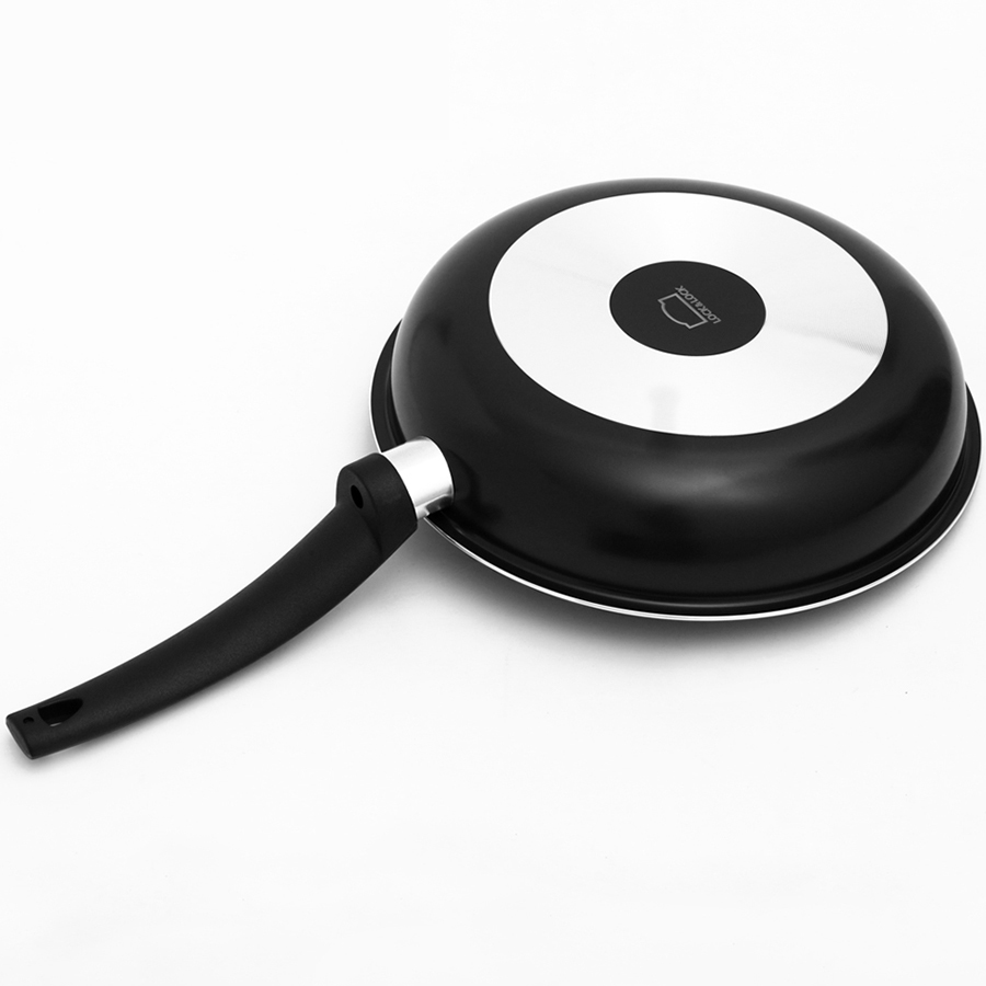 Bộ 2 chảo Lock&Lock Easy Frypan 2P Set, Chảo 1 tay cầm 24cm + Chảo lòng sâu 26cm LEY1243S2