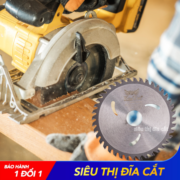 Lưỡi Cắt Nhôm Cao Cấp KINGTOM 100-40 Răng - Cắt Nhôm Siêu Mịn