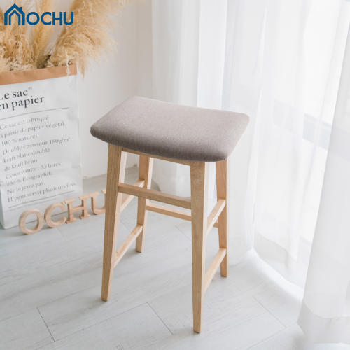 Ghế Đôn Chân Gỗ Cao Su - Cardi Stool Size M