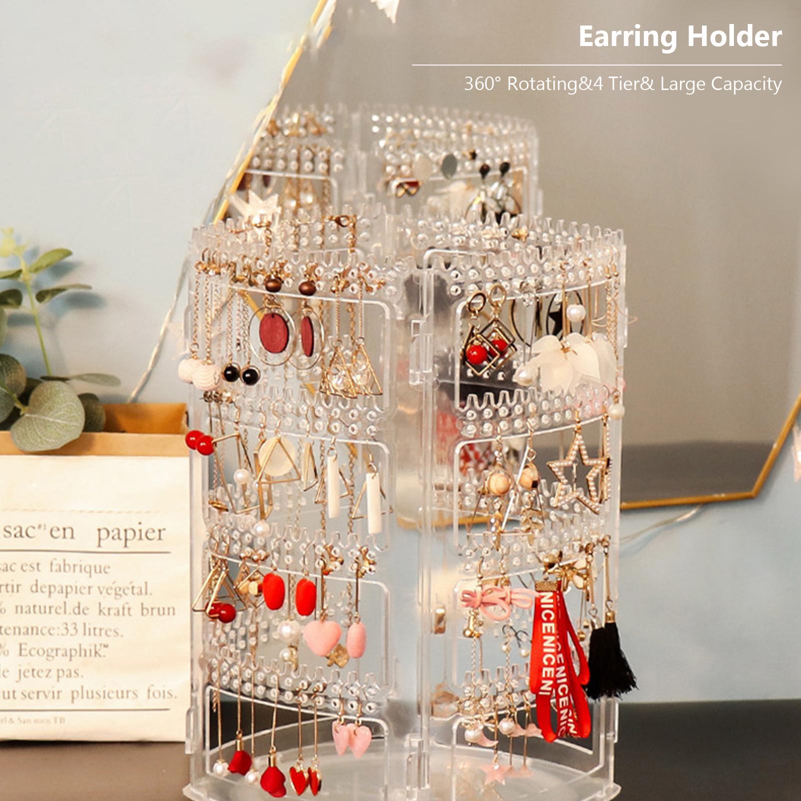 Giá đỡ bông tai xoay 360 °