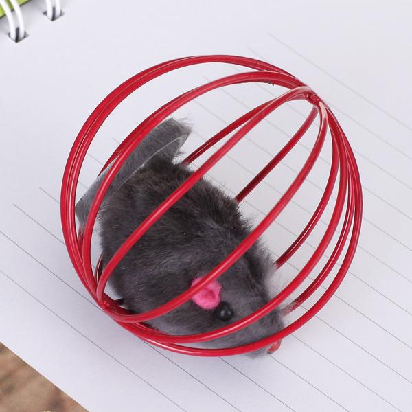 Cat Roller Sisal Scratching Post + Artificial hair Teaser + Artificial Mouse