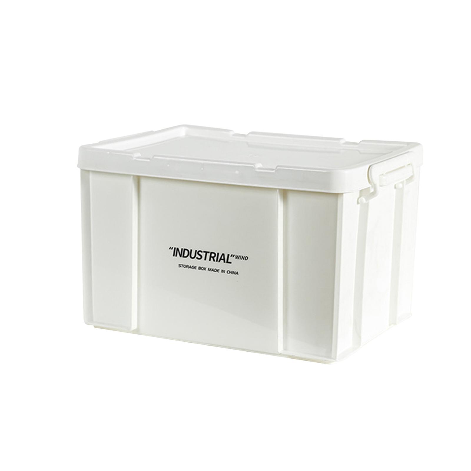 Camping Storage Box Organizer Multipurpose Durable Space Saving with Lid Storage Container Storage Bin for Fishing Home Closet Garage Hiking
