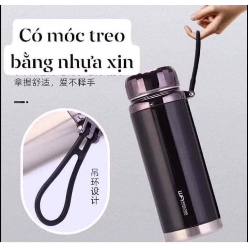 Bình Giữ Nhiệt Nóng Lạnh BAOL Kim Cương Chất Liệu Inox 304 Cao Cấp