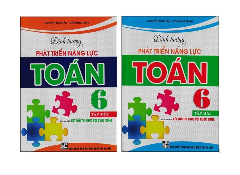 Sách - Combo Định Hướng Phát Triển Năng Lực Toán 6  - Bám Sát SGK Kết Nối Tri Thức Với Cuộc Sống