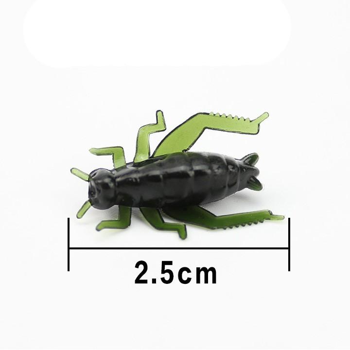 Mồi mềm giả ruồi câu cá 2.2cm-0.7g (Set 10 mồi)