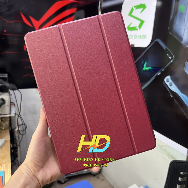 Bao Da Chống Sốc Cho Samsung Tab S7 FE T730/T736 Hiệu Flip Cover Hỗ Trợ Smart Cover Đóng Mở Màn Hình - Hàng Nhập khẩu