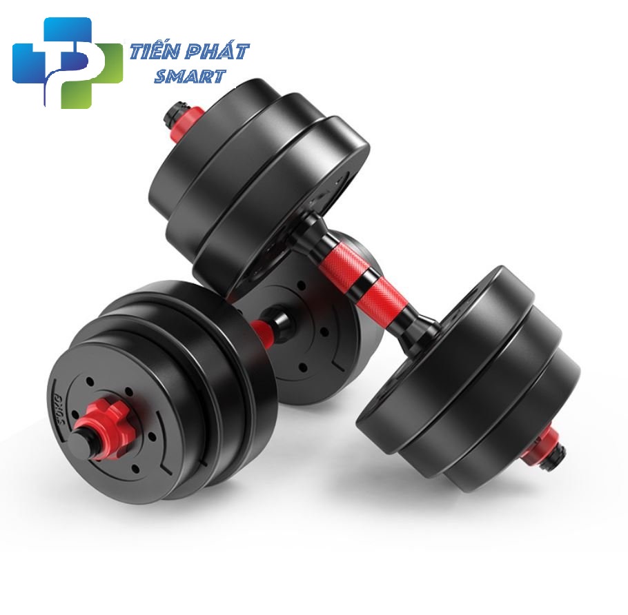 Tạ Tay Bộ 30kg - Tạ Tập Gym Tại Nhà - Bộ Tạ Tay Đa Năng Điều Chỉnh Cân Nặng - Kết Hợp Tạ Tay, Tạ Đẩy, Tạ Đòn - Phân loại (30KG) - Hàng Chính Hãng.