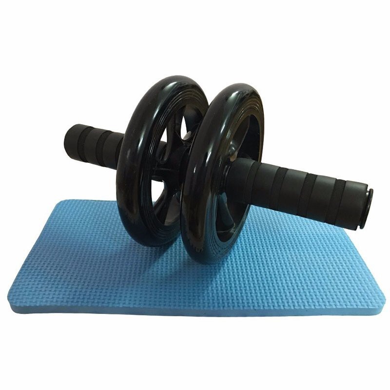 Con Lăn Tập Gym AB 2 Bánh Siêu Hot Kèm Thảm Lót Gối BX02