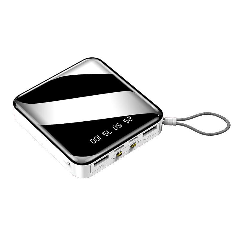 Bộ sạc dự phòng mini dung lượng lớn phong cách mới nhất 20000 mAh màn hình kỹ thuật số sạc nhanh quà tặng cung cấp năng lượng di động với mẫu in logo