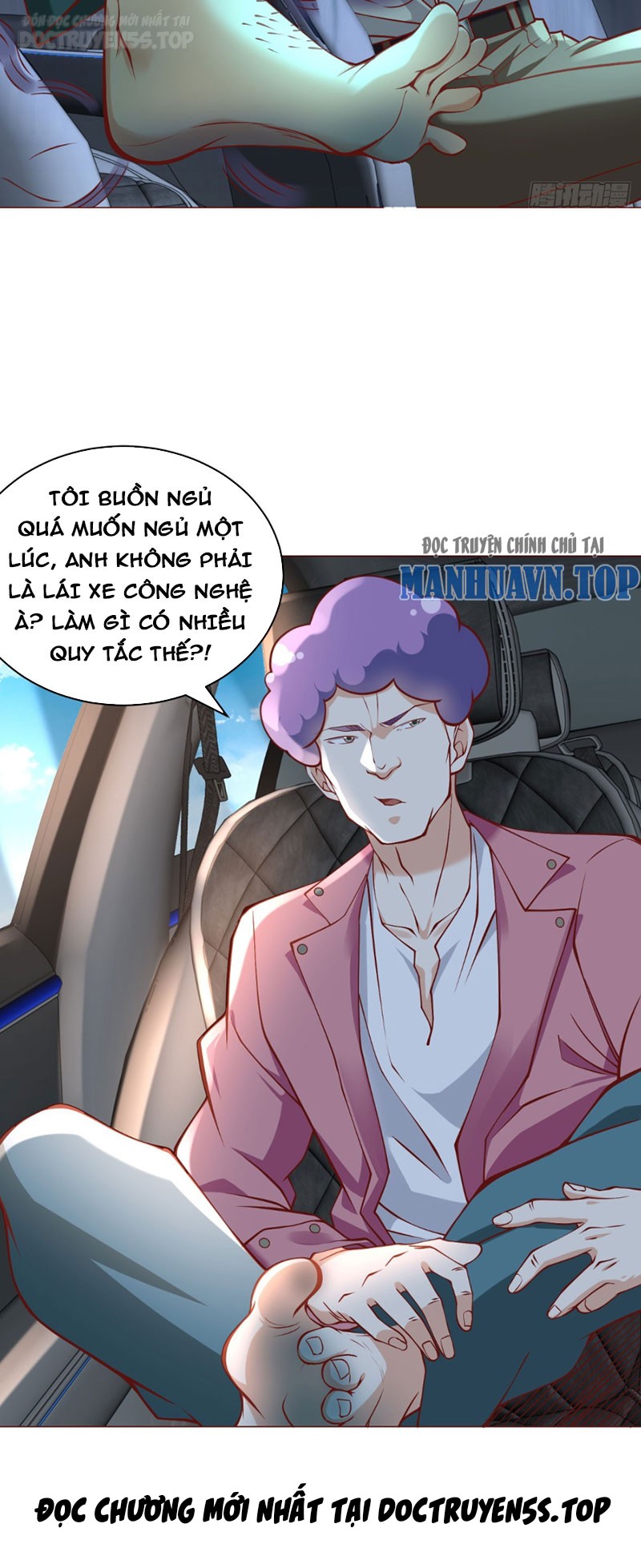 tài xế lái xe công nghệ như ta có nhiều tiền thì sao? chapter 21 13