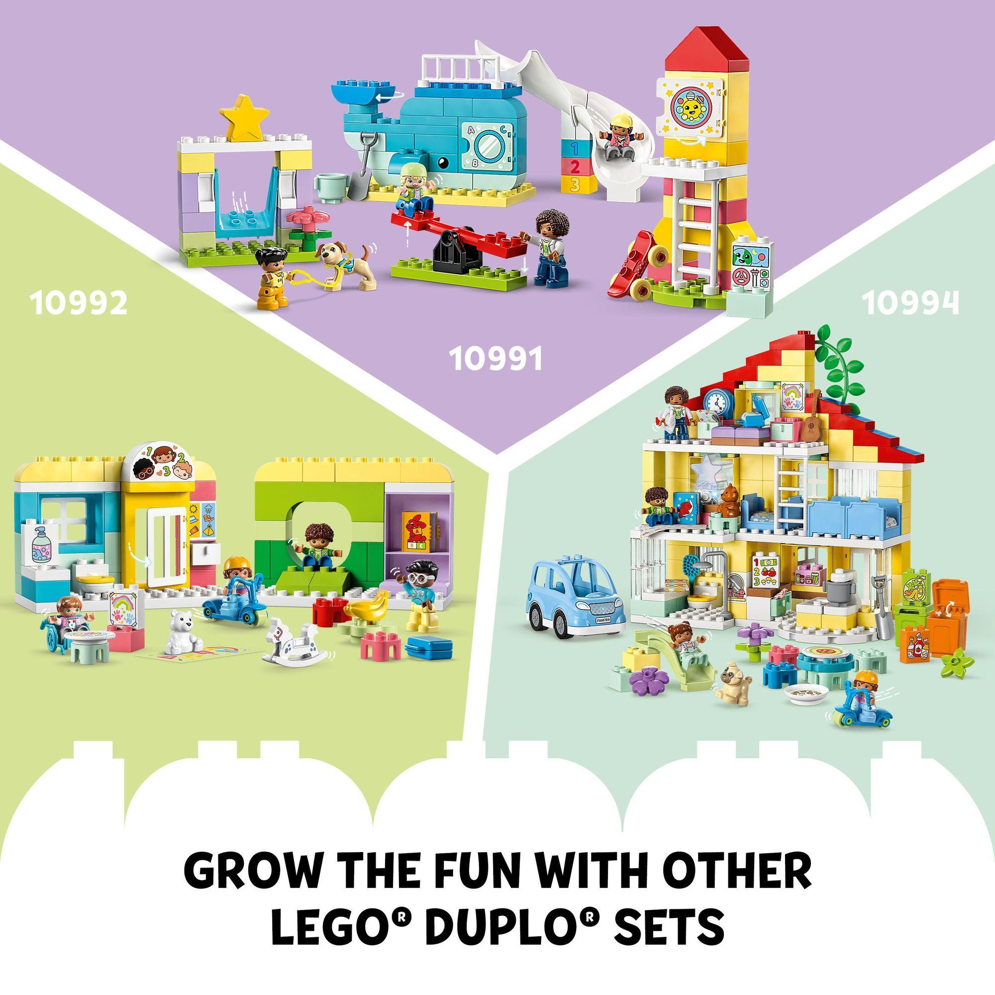LEGO DUPLO 10993 Đồ Chơi Lắp Ráp Ngôi Nhà Trên Cây 3 Trong 1 (126 chi tiết)