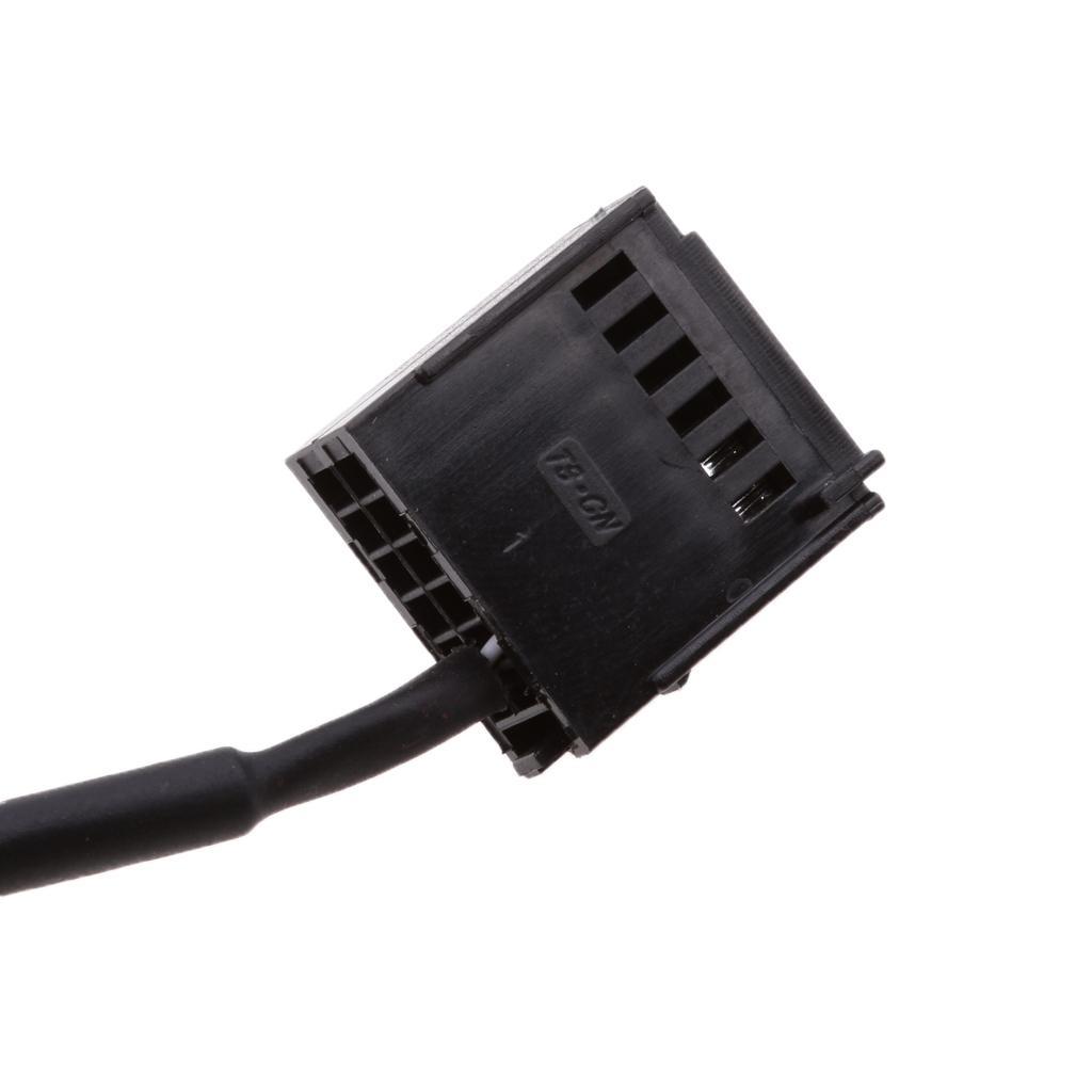 Car 3.5mm Male AUX Audio Radio Interface Adapter Cable for Focus