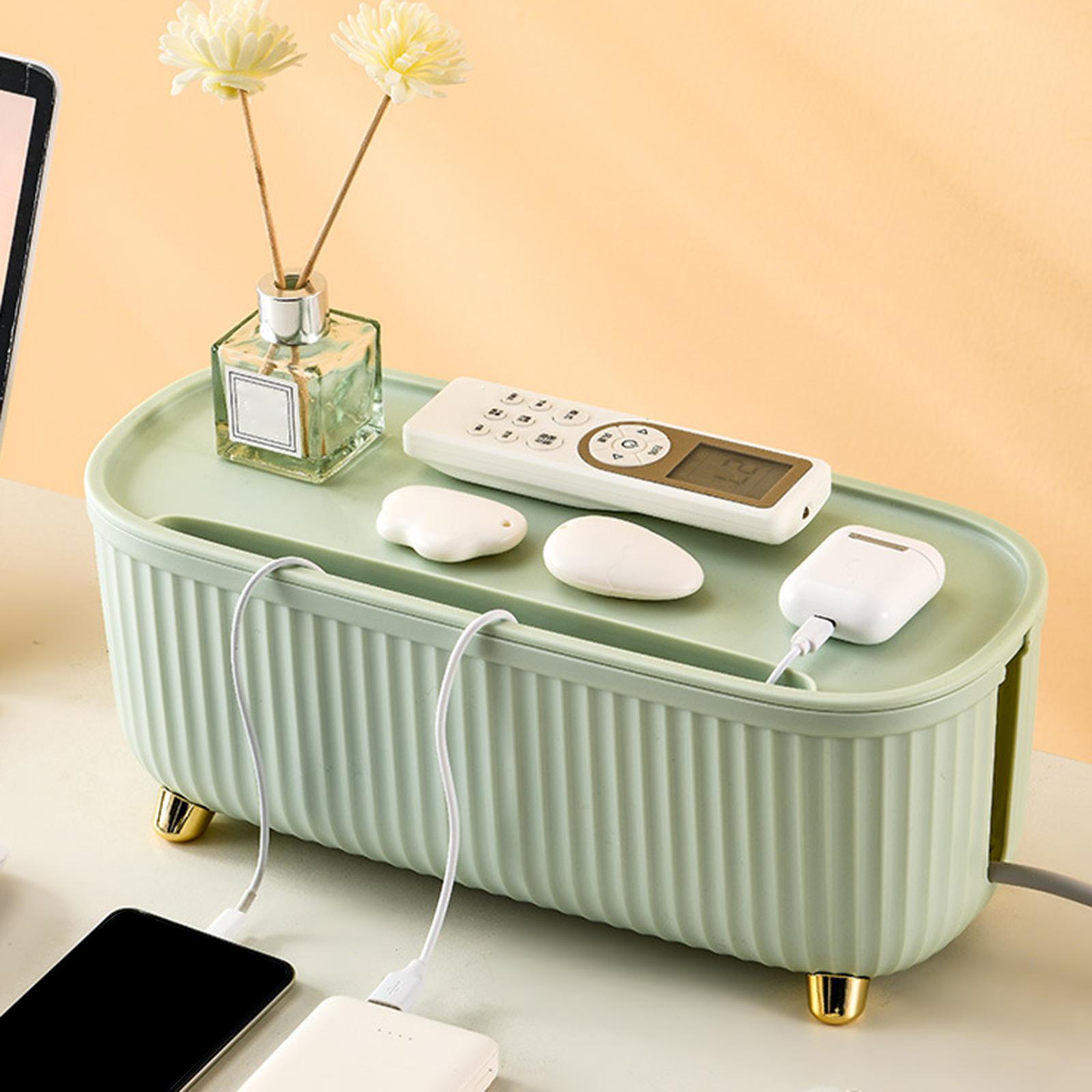 Cable Management Box, Cord Holder for Home and Office Household