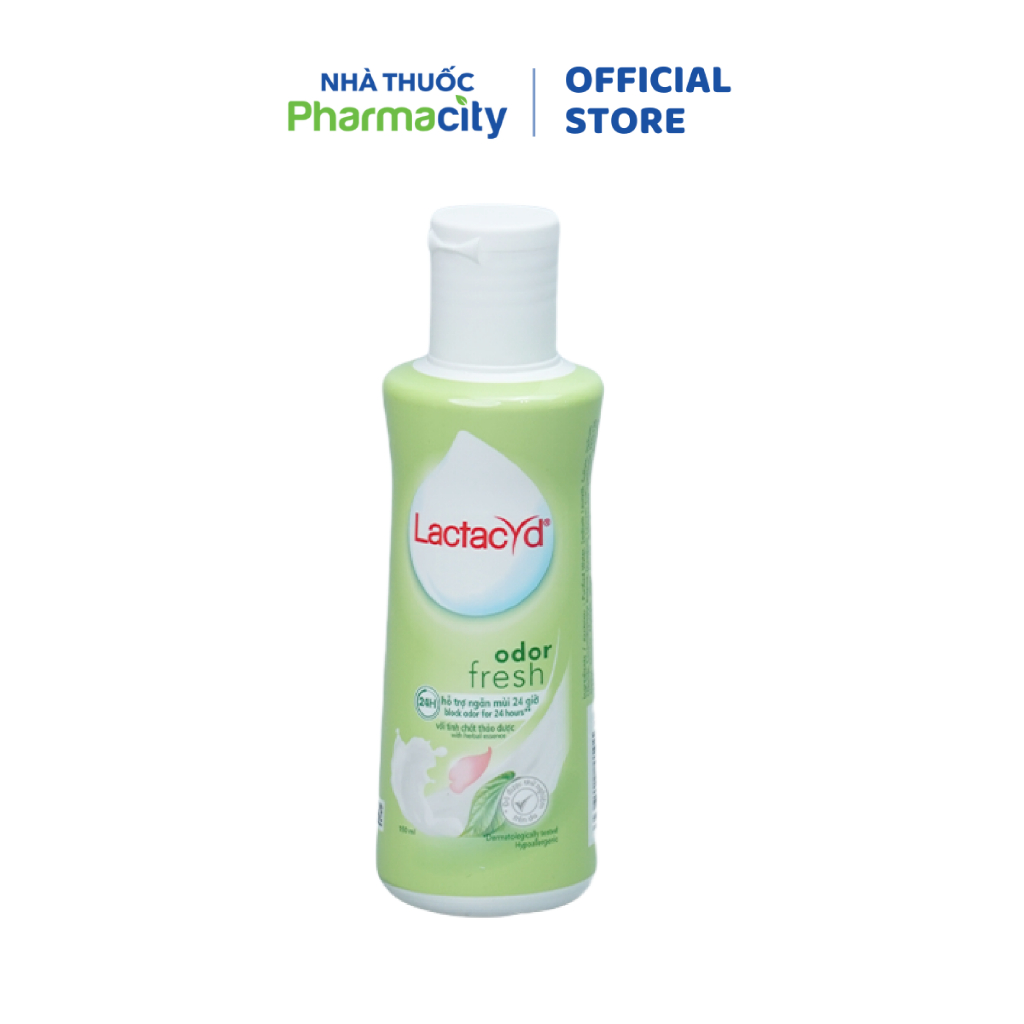 Dung dịch vệ sinh phụ nữ Lactacyd tinh chất thảo dược hỗ trợ ngăn mùi (150ml)