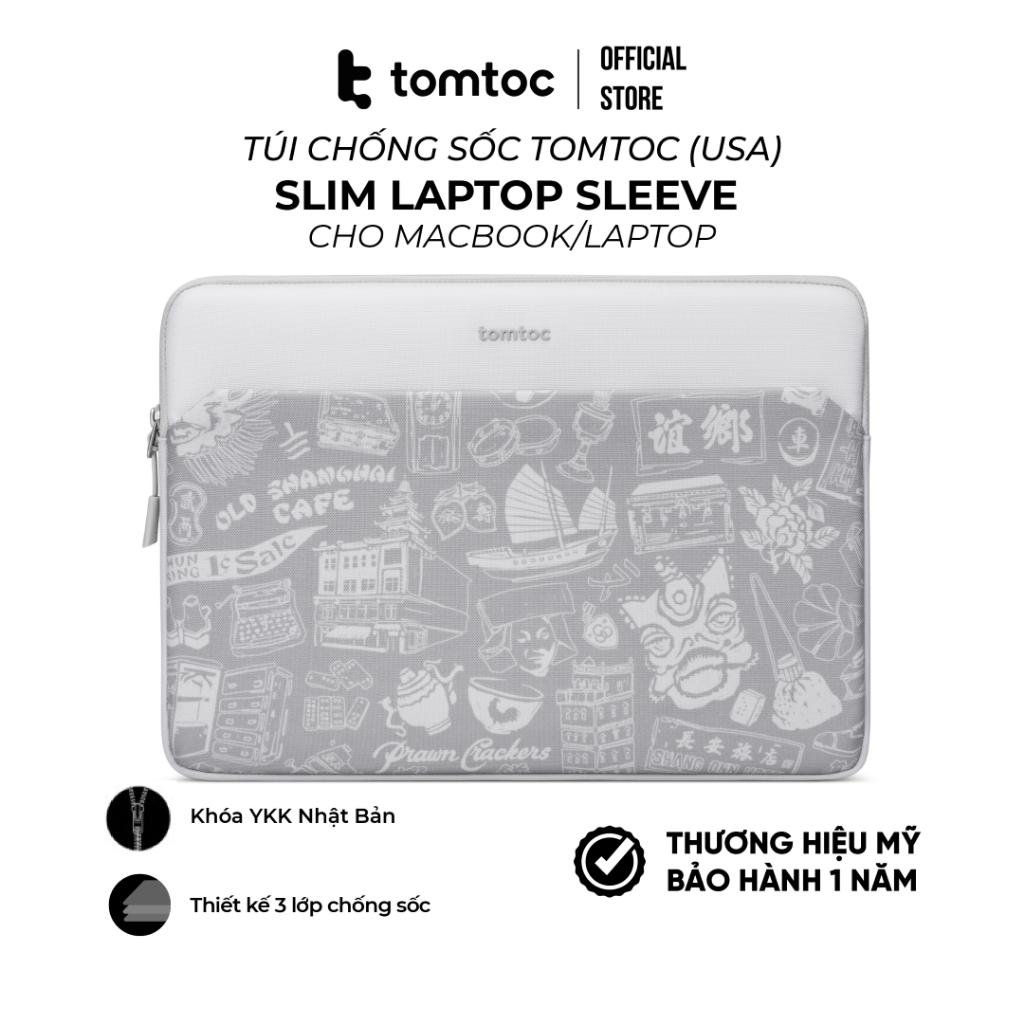 Túi Chống Sốc Tomtoc (USA) Versatile 360 Protective cho MacBook 13inch/14 inch /Ultrabook OCHM
