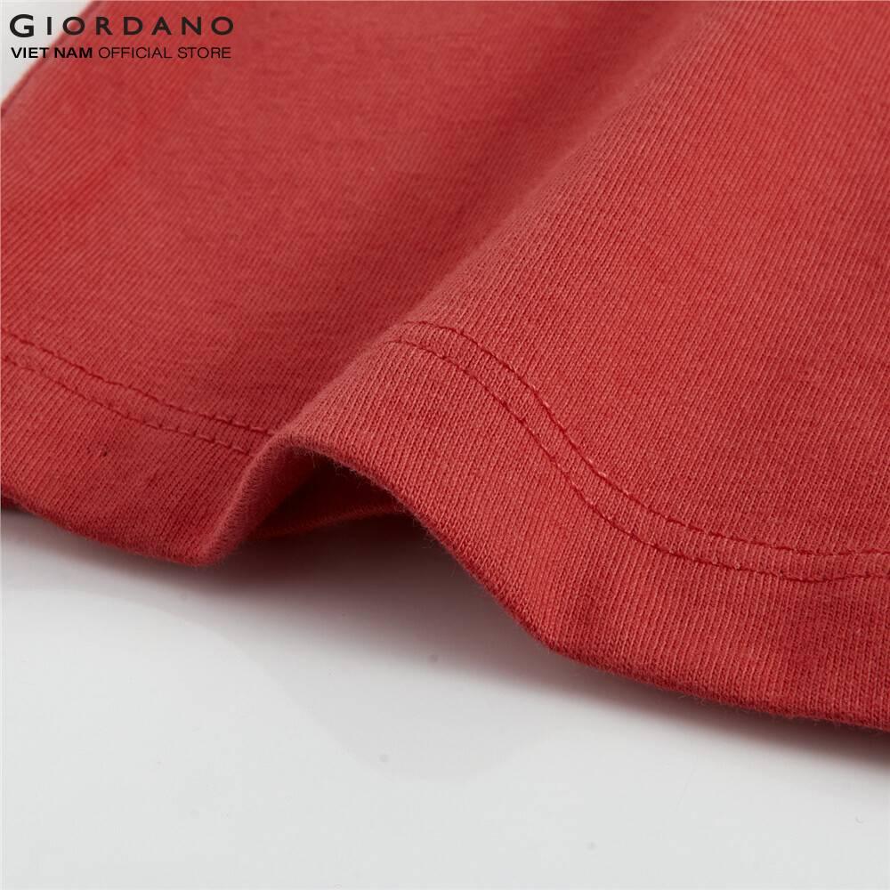 Áo Thun Cổ Tròn Nữ Giordano 05390221