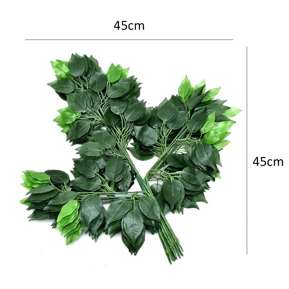 Lá Si Xanh làm cây giả, backgroud