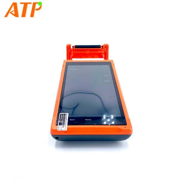 Thanh toán di động HTQ2 Máy đầu cuối 3G Android Pos cầm tay có đầu đọc thẻ NFC In hóa đơn vé xe buýt Máy in nhiệt