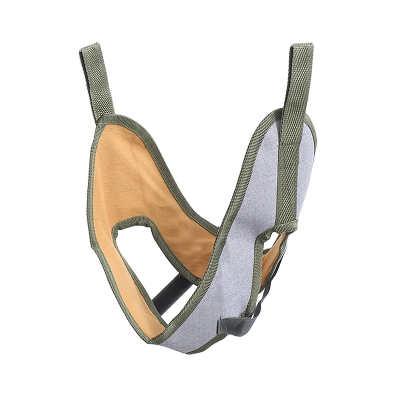 Neck Cervical Traction Device Belt Spinal over Door Chin Cover