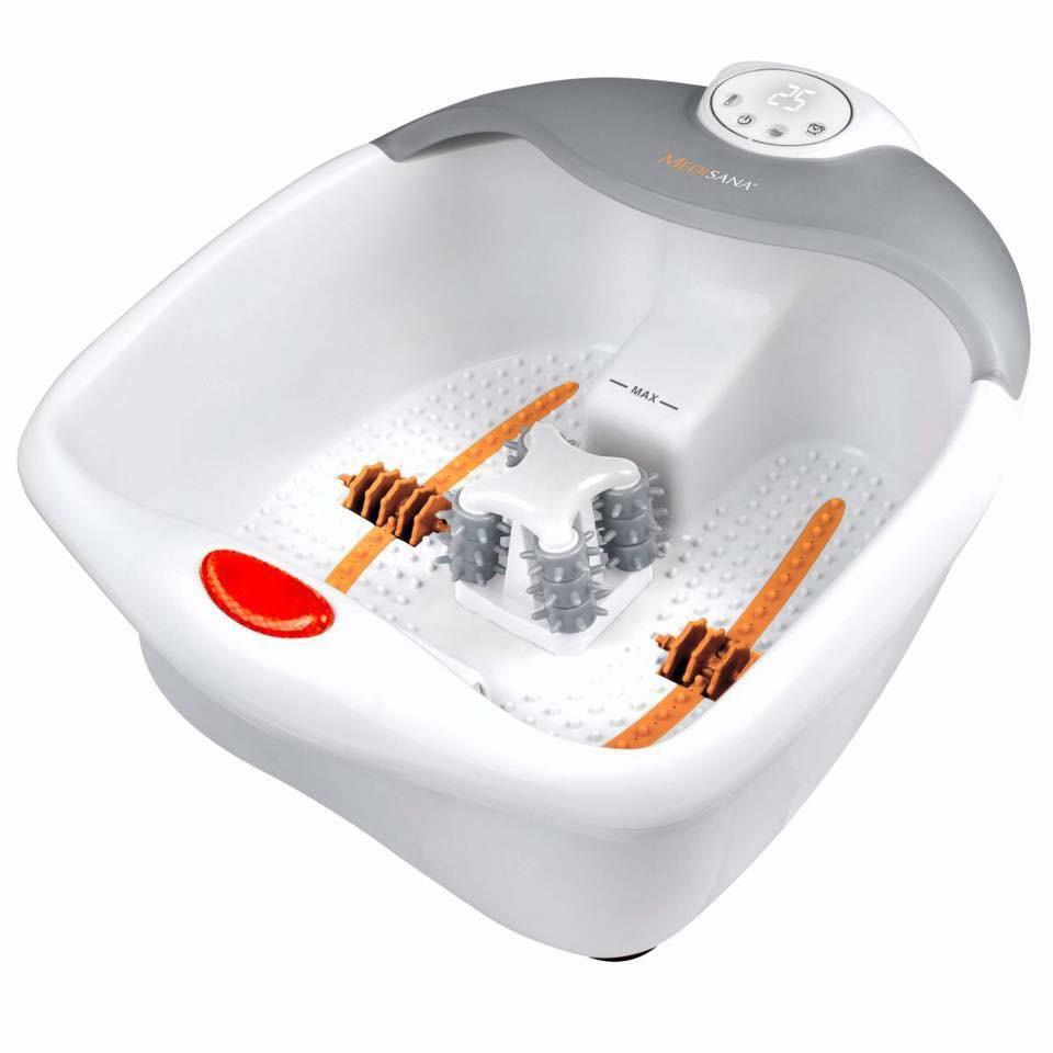 CHẬU NGÂM MASSAGE CHÂN MEDISANA FS885 TỰ LÀM NÓNG NƯỚC