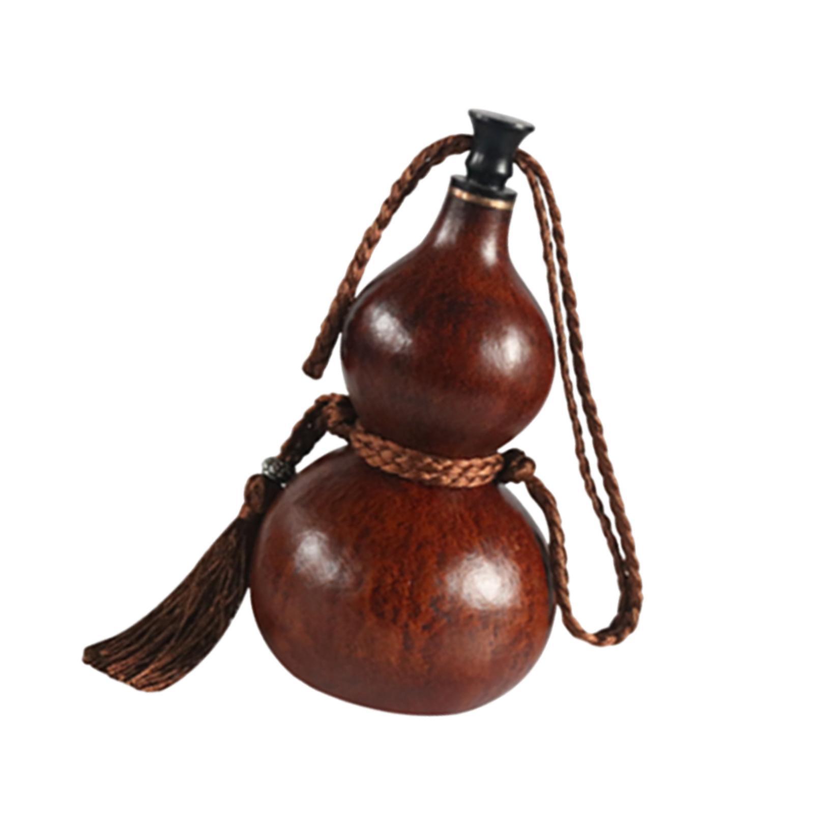 Gourd Handcrafts Outdoor Activities Leakproof Multifunction Gourd Water Bottle Flagon for Tabletop Kitchen Indoor Hotel