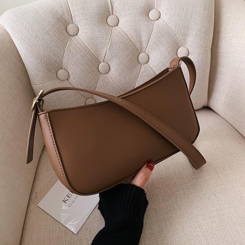 Nữ Túi Xách Tay Nữ Nữ 2021 Sứ Giả Đơn Giản Bolsas Mềm Mại Màu Chất Lượng Mới Đeo Vai Thời Trang Đeo Chéo Túi Xách Cho Nữ Túi Xách Tay