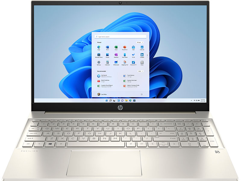 Laptop HP Pavilion 15-eg2089TU 7C0R1PA (Core i7 1260P/ 8GB/ 512GB SSD/ Intel Iris Xe Graphics/ 15.6inch Full HD/ Windows 11 Home/ Gold/ Hợp kim nhôm) - Hàng Chính Hãng