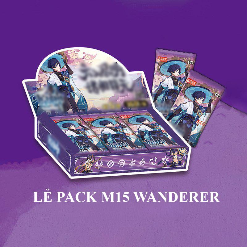 Set card thẻ GENSHIN IMPACT ver BLUE GIRL chibi gacha ảnh nhân phẩm chibi anime game xinh xắn