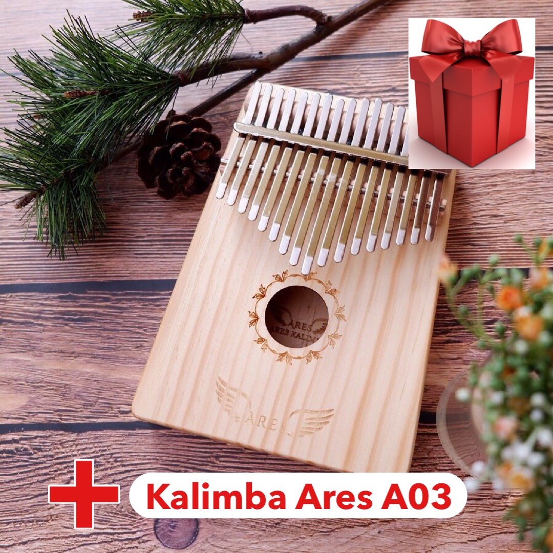 Đàn Hạc (Đàn Lyre - Mini Harp) 19 Dây Chính Hãng ARES - Tặng Kèm Đàn Kalimba ARES