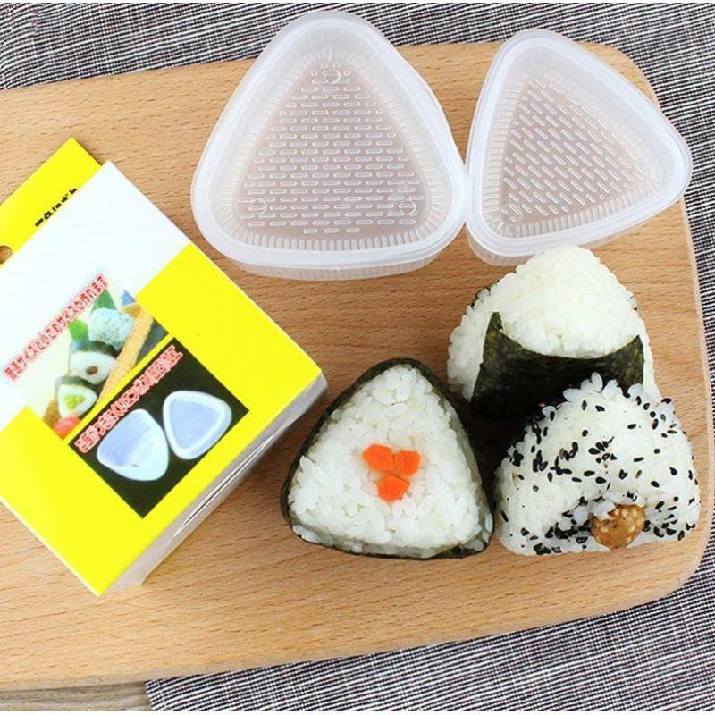 Sét khuôn làm cơm nắm Onigiri nhiều hình