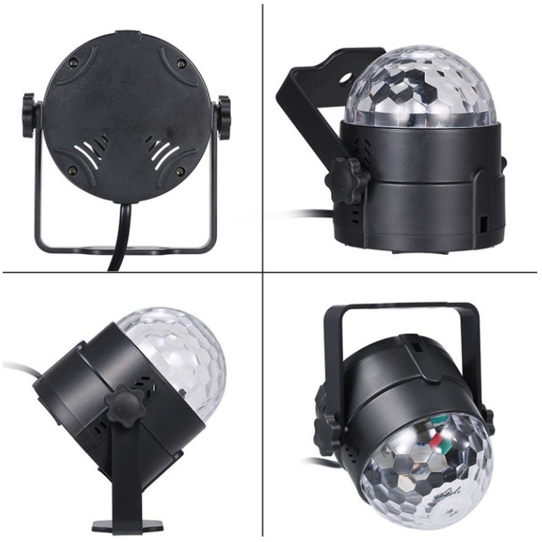 Đèn Led Xoay Trang Trí 7 Màu, Đèn Led Xoay Vũ Trường, Bar, Sân Khấu - Hàng chính hãng