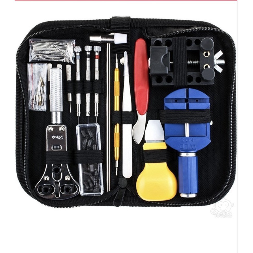 Dụng cụ Thay Pin Thay Dây đồng hồ tại nhà Baban full box