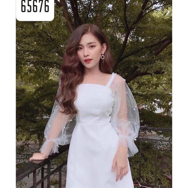  Đầm tay lưới (đầm dự tiệc)️