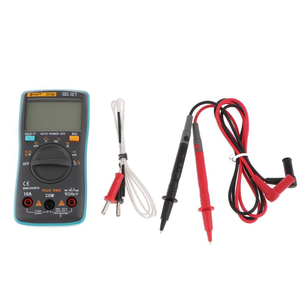 Portable LCD Digital Multimeter Volt Meter Ammeter Ohmmeter Tester Tool New