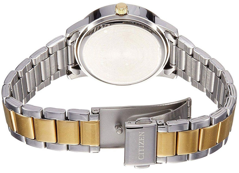 Đồng Hồ Nữ Citizen Đính Đá Swarovski Dây Thép Không Gỉ ED8094-52N - Mặt Xà Cừ