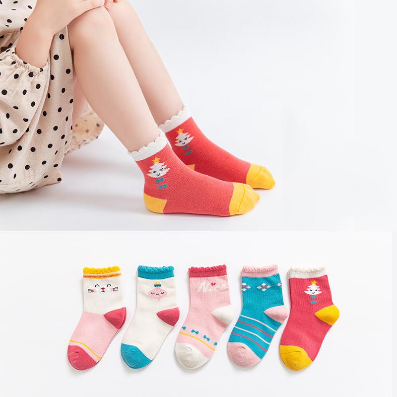 Children's Socks for Men and Women Big Children Children In Tube Socks Breathable Sweat-absorbent MM