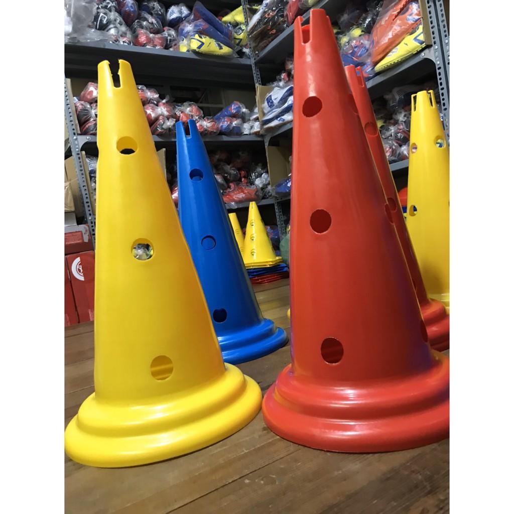 Nấm tập chiến thuật, Nấm lỗ loại 40F Marker, cone chơi thể thao Bóng Đá