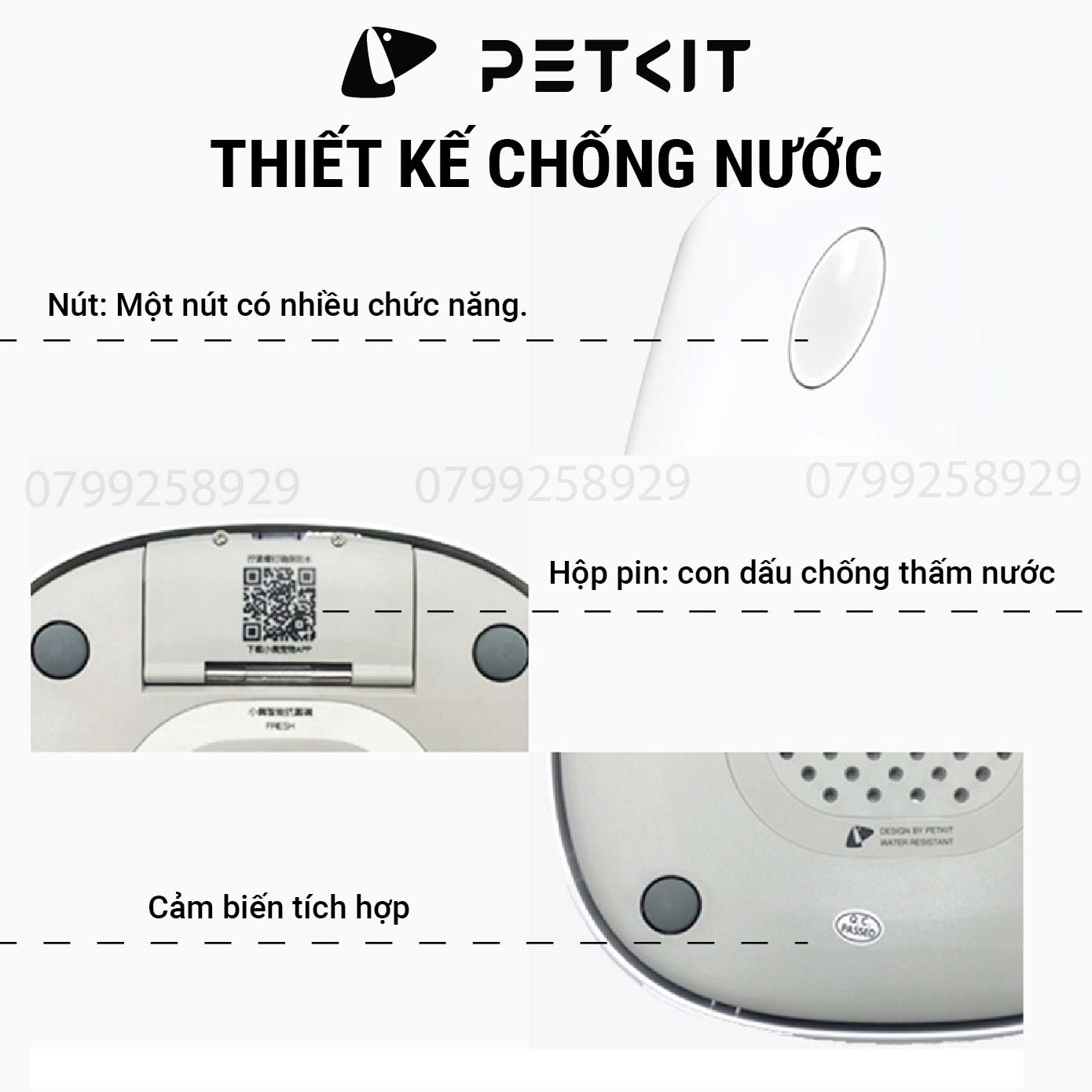 Bát Ăn Thông Minh, Chén Ăn Định Lượng, Cân Thức Ăn Cao Cấp, Kháng Khuẩn Petkit