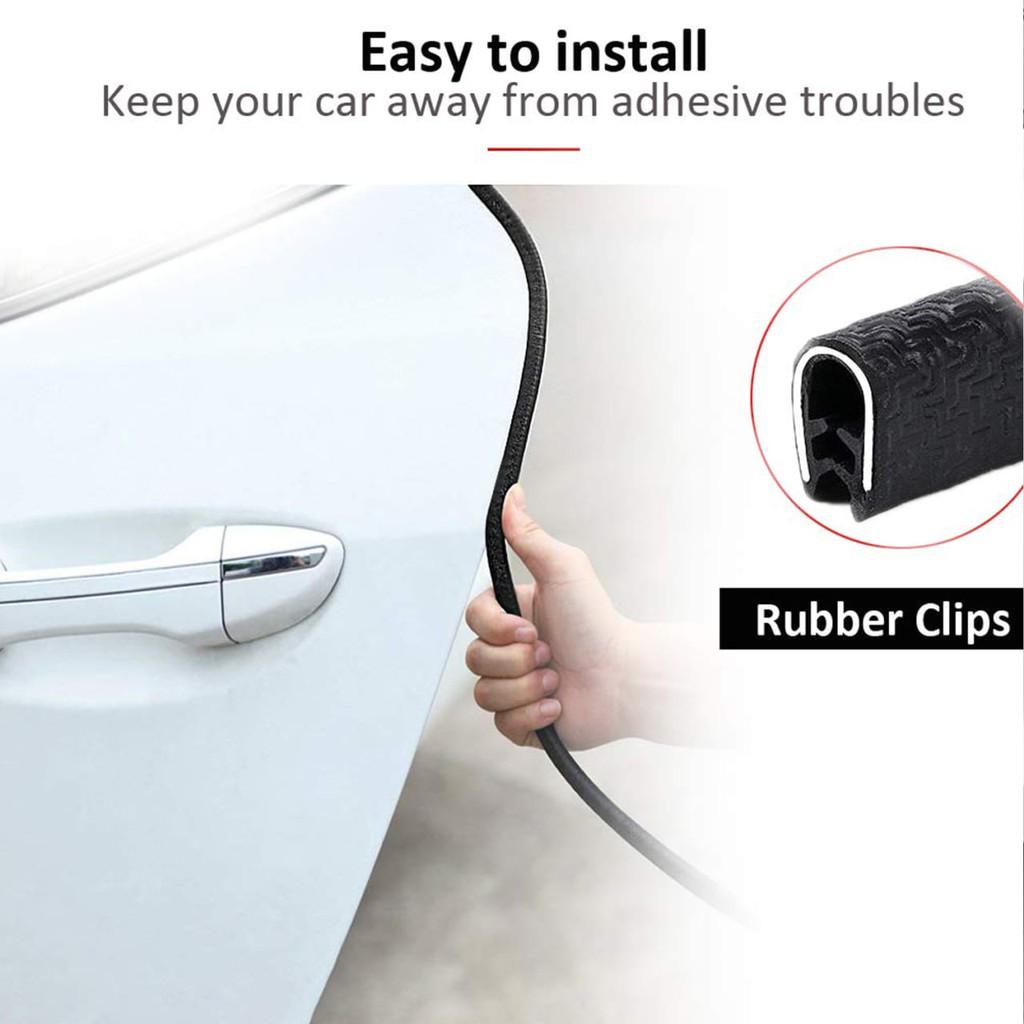 U thép dán 2 cánh cửa xe ô tô viền chống va chạm trầy xước cánh cửa xe hơi loại tốt 2 lớp dày dặn