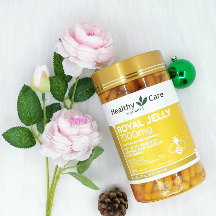 Sữa Ong chúa Healthy Care Royal Jelly Úc Tăng cường sức đề kháng, hỗ trợ tim mạch, huyết áp, bảo vệ da, cải thiện giấc ngủ- QuaTangMe Extaste