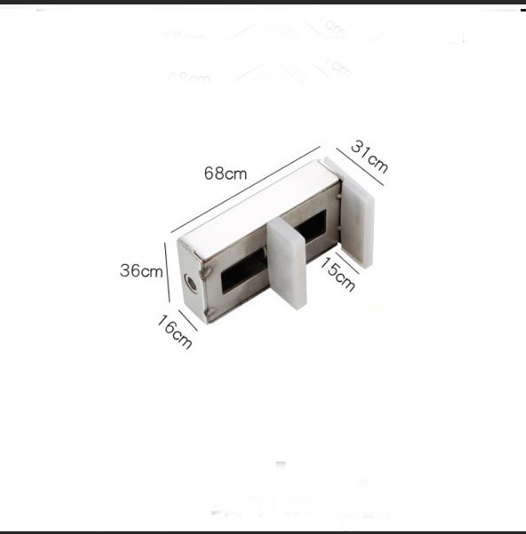 Chốt chặn cửa hợp kim nhôm thông minh tiện dụng, chốt khóa cửa hợp kim an toàn tiện dụng