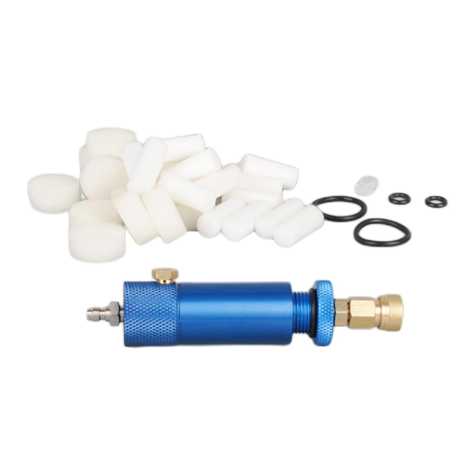 Oil Water Separator with 8mm & M10 Thread Water-Oil Separator for Hand Pump Air Filter