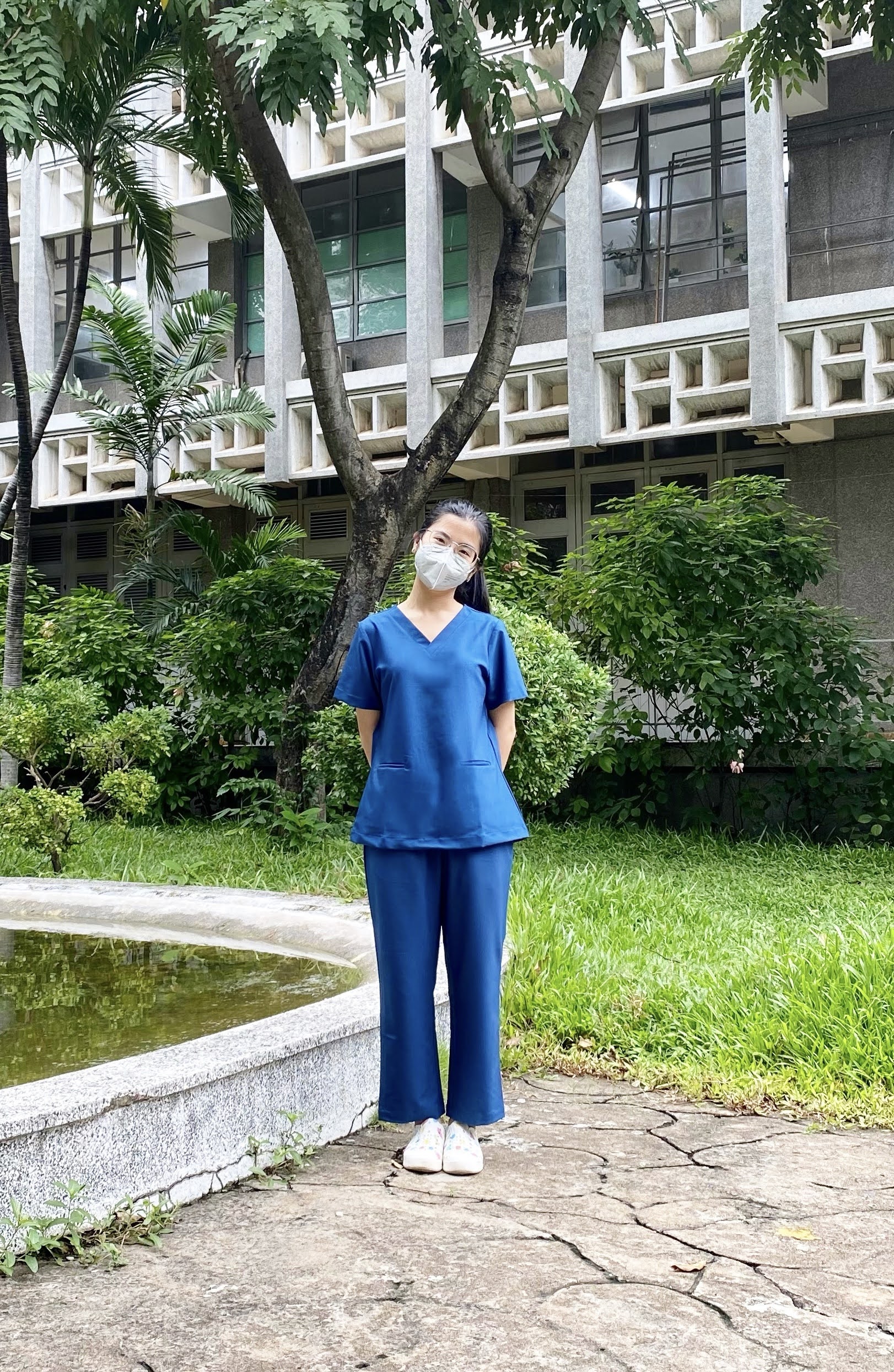Bộ Scrubs Nữ Little Pinetree Cao cấp
