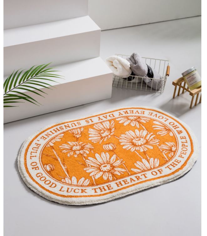 Thảm  chùi chân 50x80cm, Thảm trải sàn Đẹp, Thảm cửa ra vào sợi Lông Len Cao Cấp