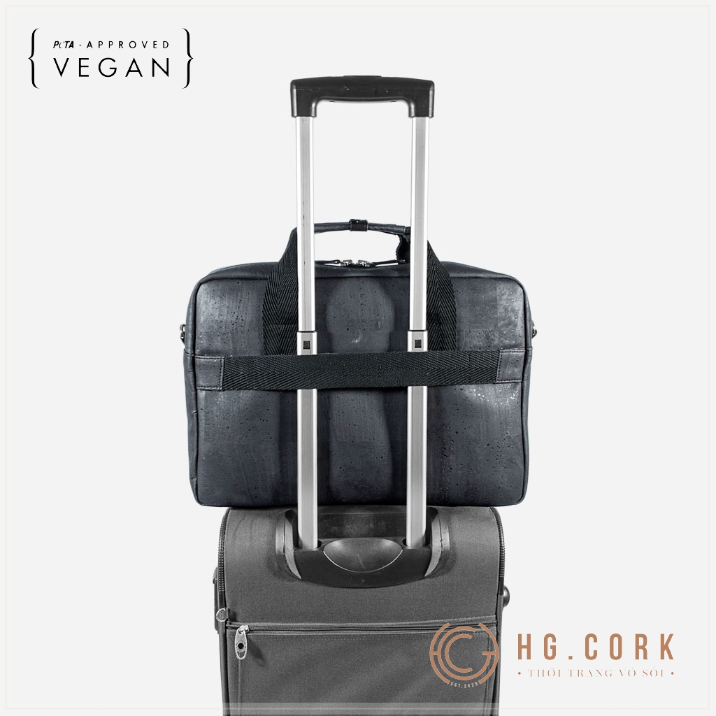 Túi Xách Nam Công Sở Cao Cấp - HGcork Corkor CK146 - Đựng Laptop/Tài liệu - Hàng Chính Hãng, Sản Xuất Tại Bồ Đào Nha